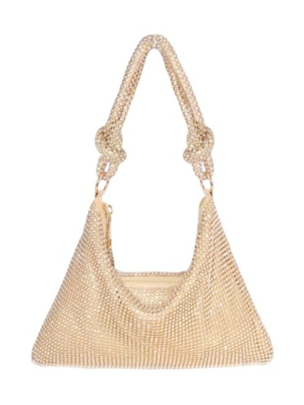 Rhinestone Clutch Purse Glitter Evening Bag Chain Strap Wedding Party